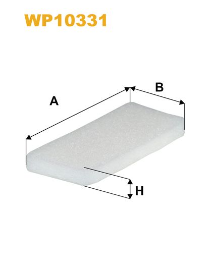 Filtru, aer habitaclu WIXWP10331 PEMEBLA