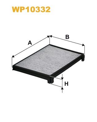 Filtru, aer habitaclu WIXWP10332 PEMEBLA
