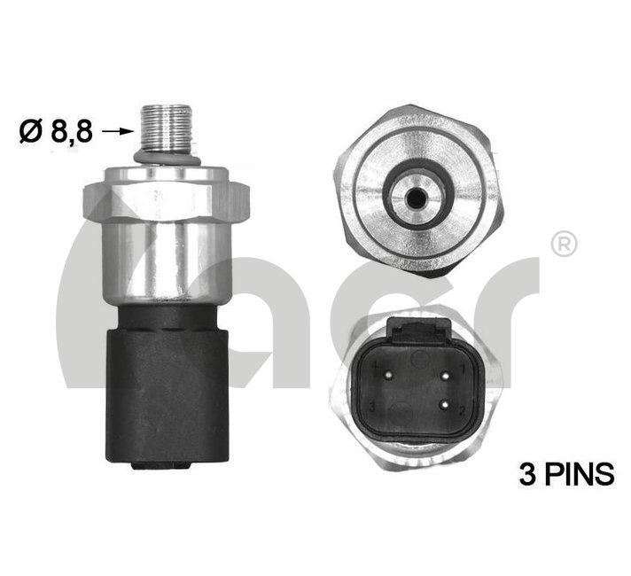 Comutator presiune, aer conditionat 123204 ACR