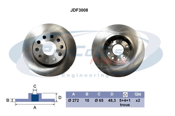 Disc frana JDF3008 PROCODIS FRANCE