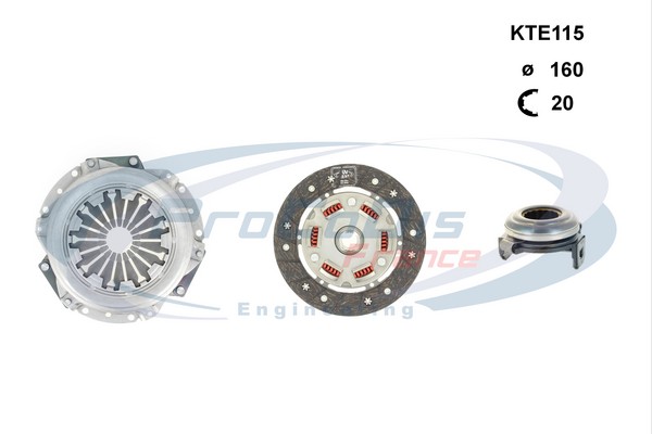 Set ambreiaj KTE115 PROCODIS FRANCE