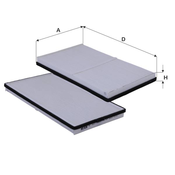 Filtru, aer habitaclu HC 7017 FIL FILTER