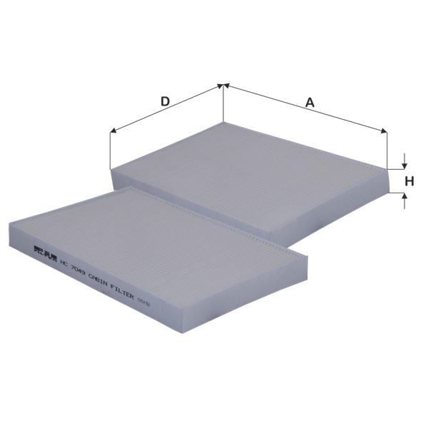 Filtru, aer habitaclu HC 7049 FIL FILTER