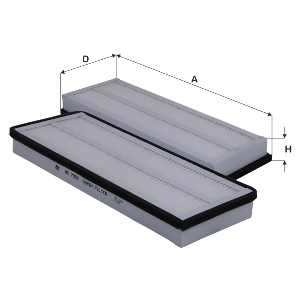 Filtru, aer habitaclu HC 7053 FIL FILTER