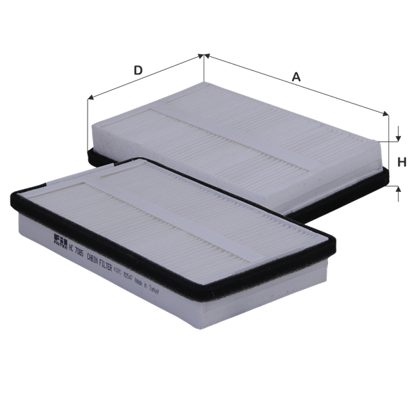Filtru, aer habitaclu HC 7085 FIL FILTER