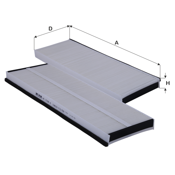 Filtru, aer habitaclu HC 7198 A FIL FILTER