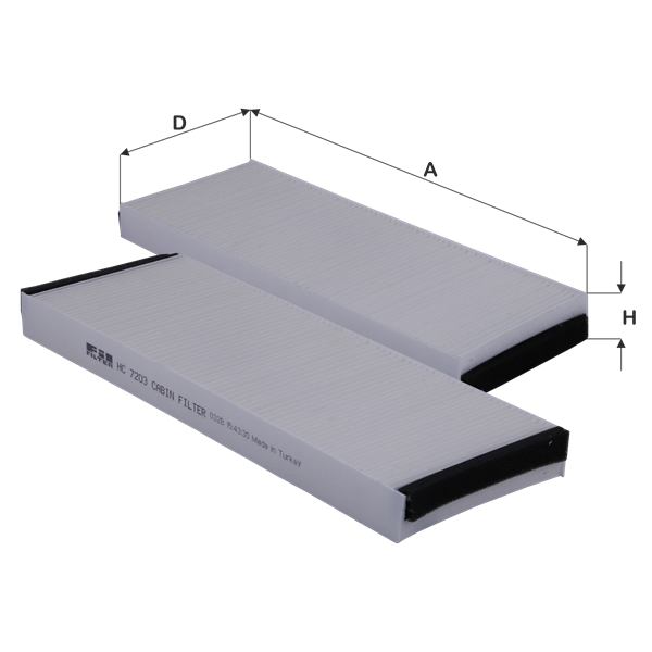 Filtru, aer habitaclu HC 7203 FIL FILTER