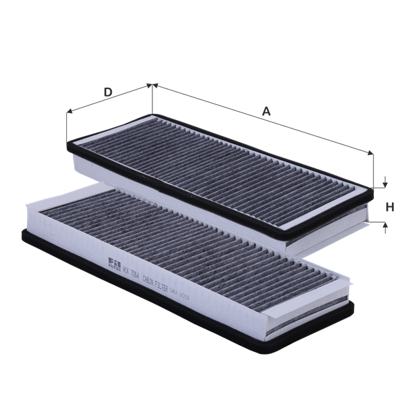 Filtru, aer habitaclu HCK 7064 FIL FILTER