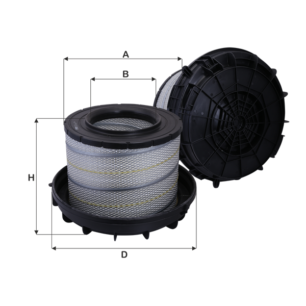 Filtru aer HP 2627 FIL FILTER
