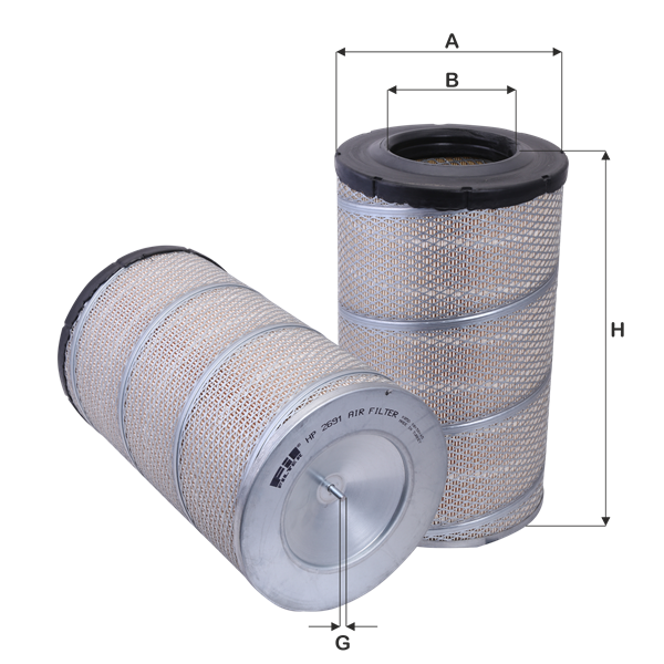 Filtru aer HP 2691 FIL FILTER