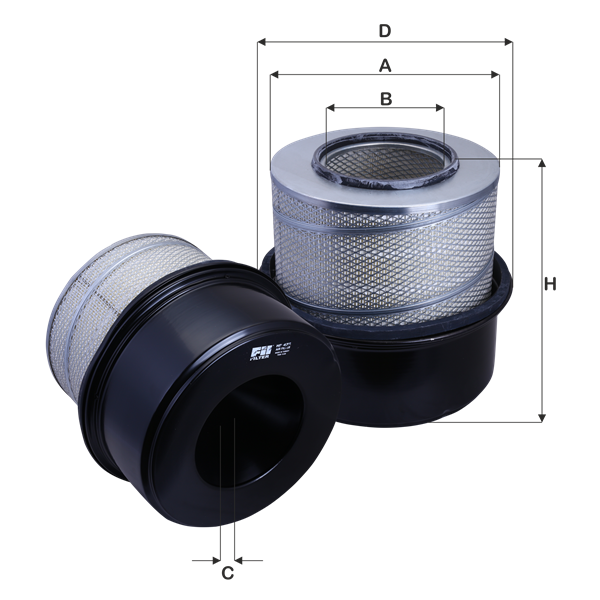 Filtru aer HP 472 FIL FILTER