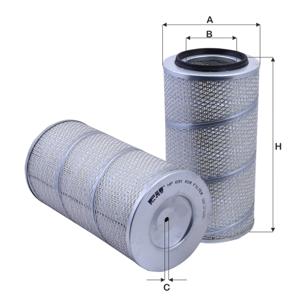 Filtru aer HP 691 FIL FILTER