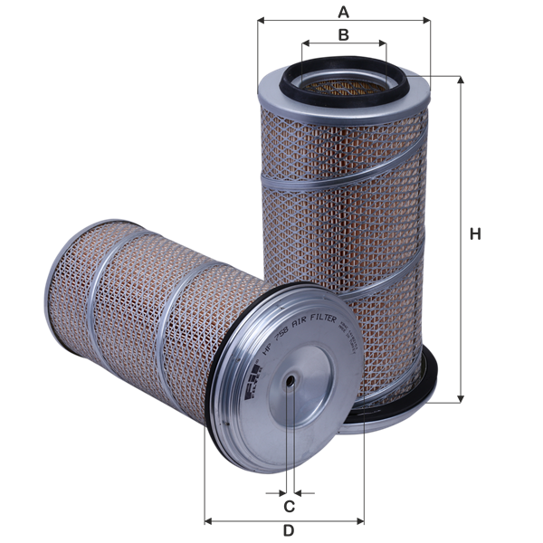 Filtru aer HP 758 FIL FILTER
