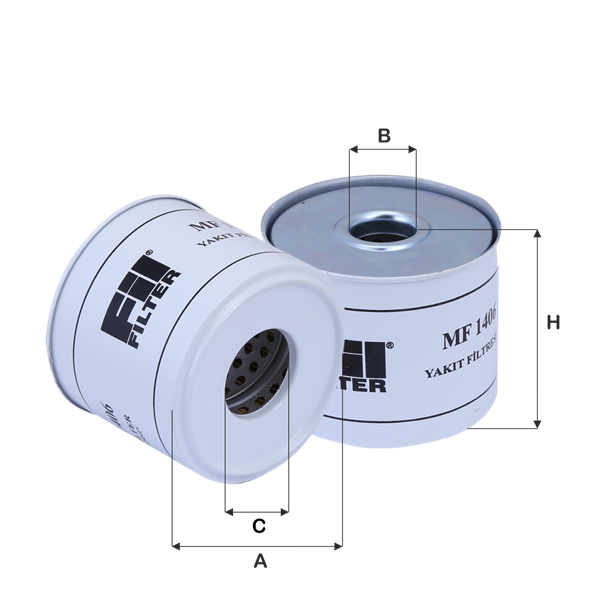 Filtru combustibil MF 1406 FIL FILTER