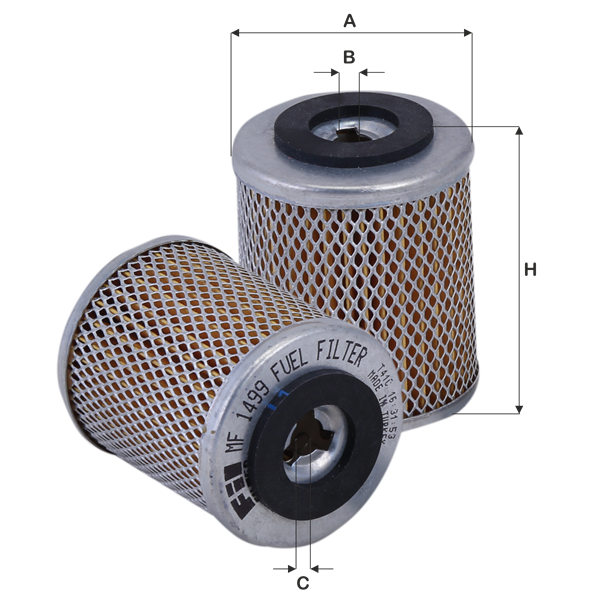 Filtru combustibil MF 1499 FIL FILTER
