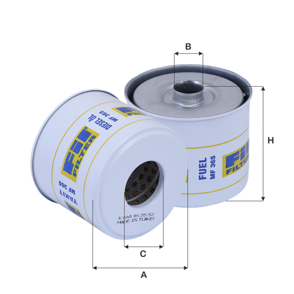 Filtru combustibil MF 365 FIL FILTER