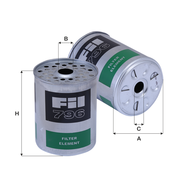 Filtru combustibil MF 796 FIL FILTER