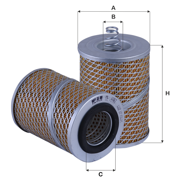 Filtru ulei ML 1087 FIL FILTER