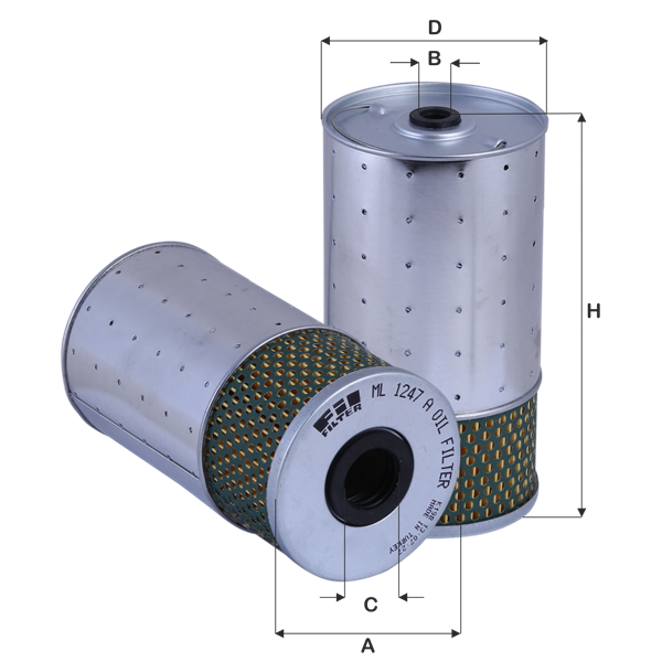 Filtru ulei ML 1247 A FIL FILTER