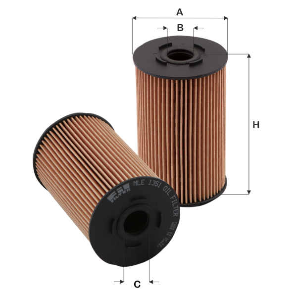 Filtru ulei MLE 1351 FIL FILTER