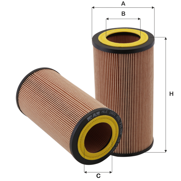 Filtru ulei MLE 1501 FIL FILTER