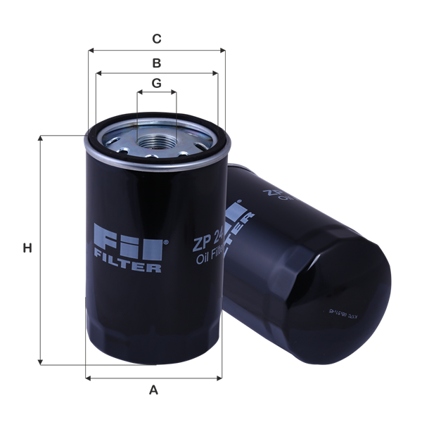 Filtru ulei ZP 24 A FIL FILTER