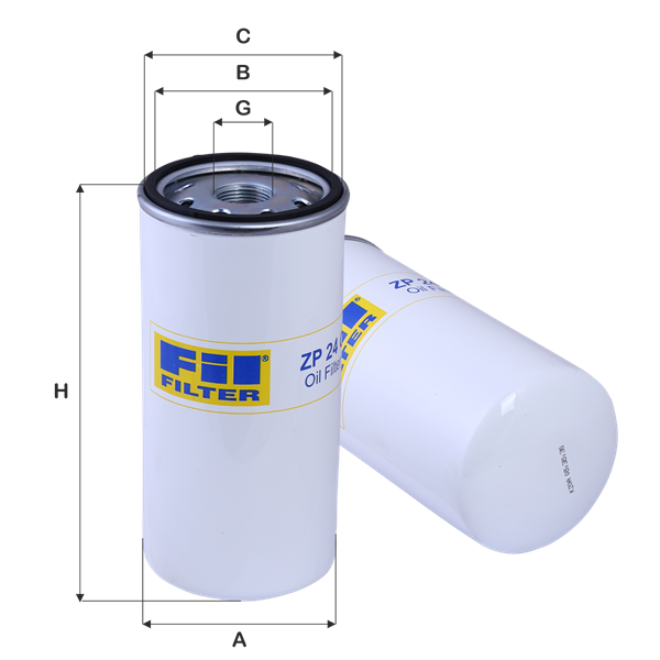 Filtru ulei ZP 24 C FIL FILTER
