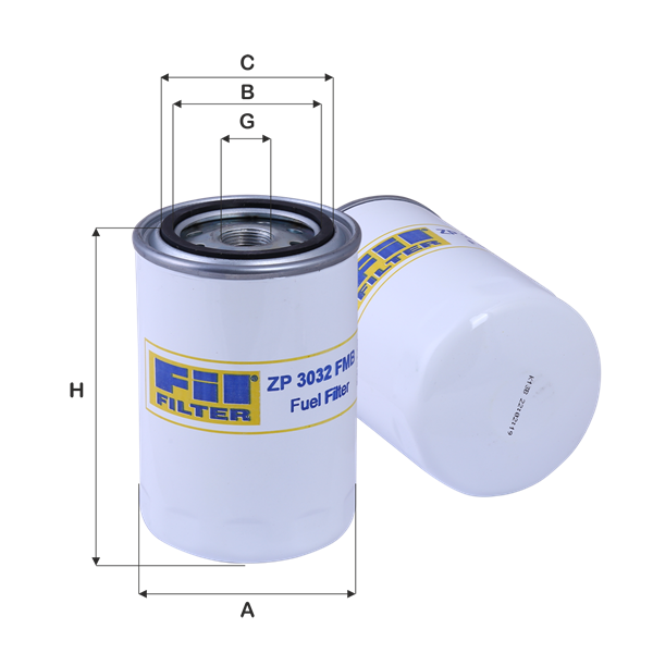 Filtru combustibil ZP 3032 FMB FIL FILTER