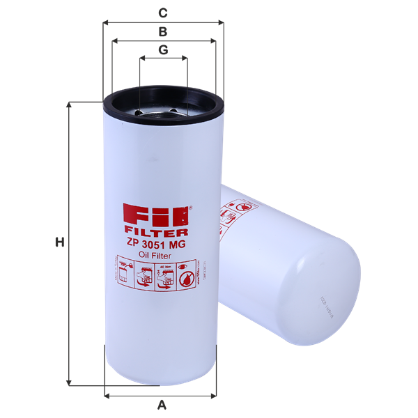Filtru ulei ZP 3051 MG FIL FILTER