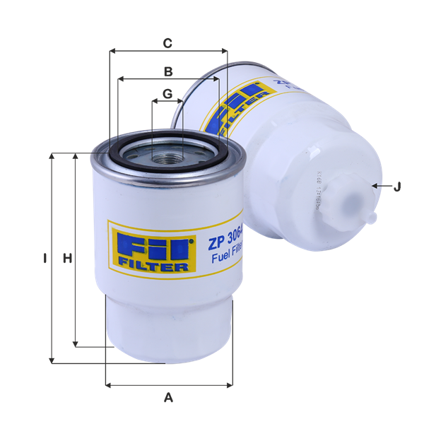 Filtru combustibil ZP 3064 F FIL FILTER