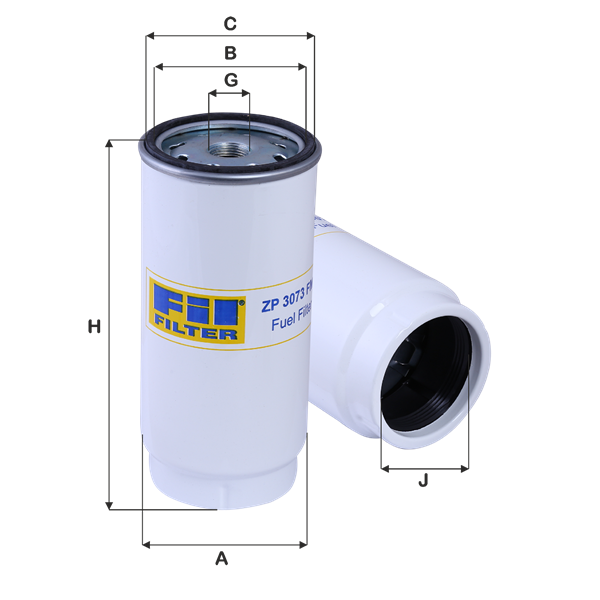 Filtru combustibil ZP 3073 FMB FIL FILTER