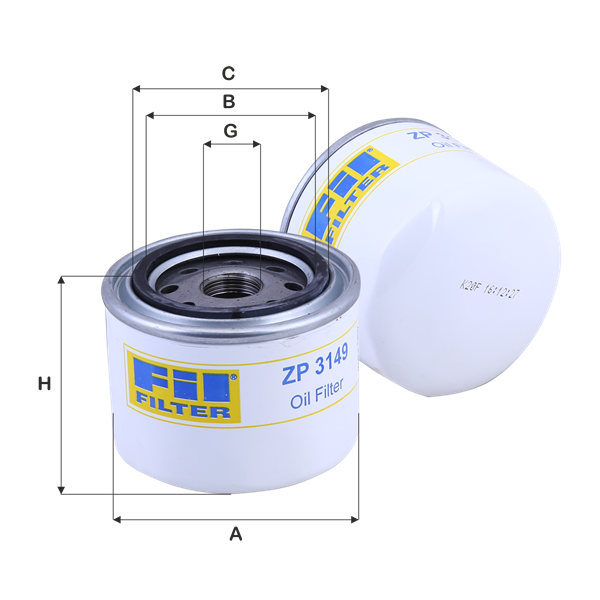 Filtru ulei ZP 3149 FIL FILTER