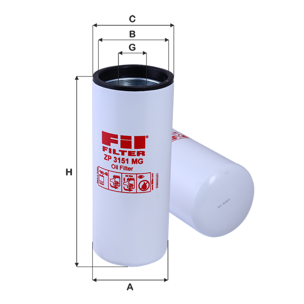 Filtru ulei ZP 3151 MG FIL FILTER