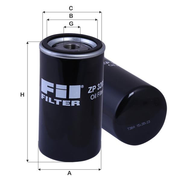 Filtru ulei ZP 3205 FIL FILTER