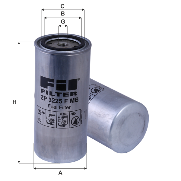 Filtru combustibil ZP 3225 FMB FIL FILTER