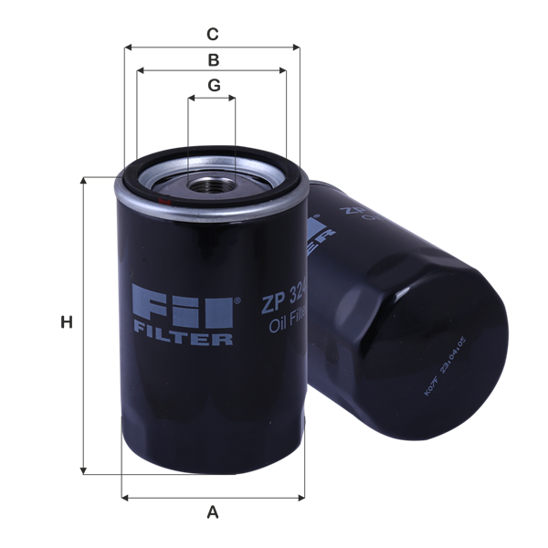 Filtru ulei ZP 3241 FIL FILTER