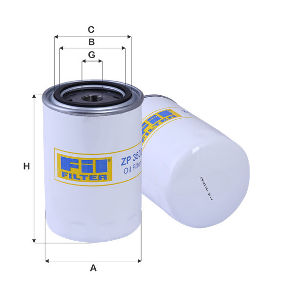 Filtru ulei ZP 3502 FIL FILTER