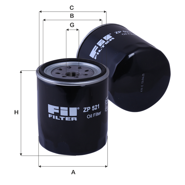 Filtru ulei ZP 521 FIL FILTER
