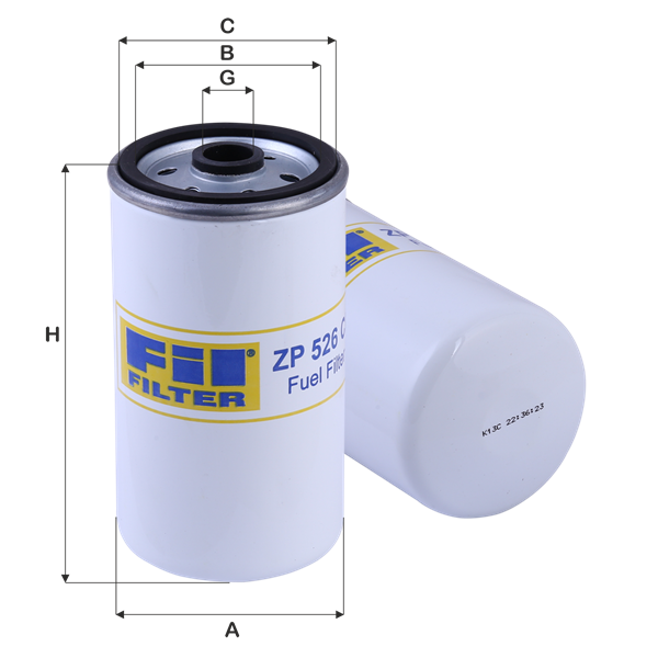 Filtru combustibil ZP 526 CF FIL FILTER