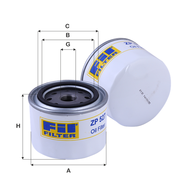 Filtru ulei ZP 527 FIL FILTER
