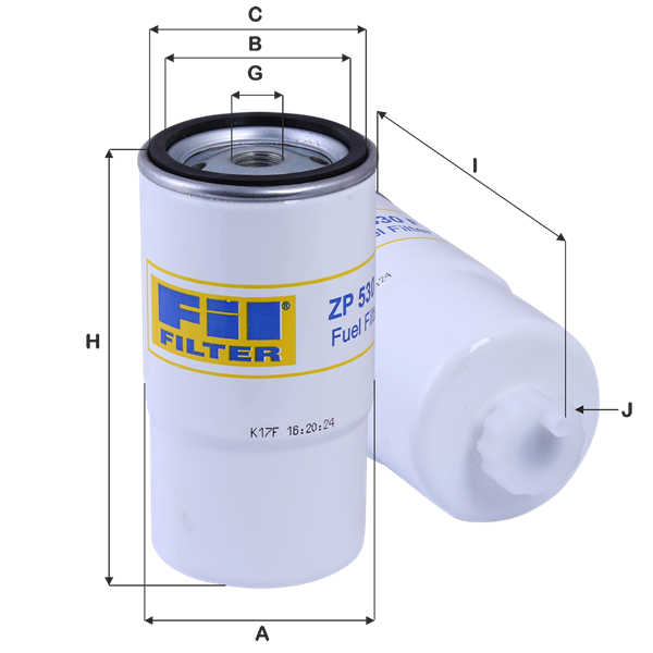 Filtru combustibil ZP 530 F FIL FILTER