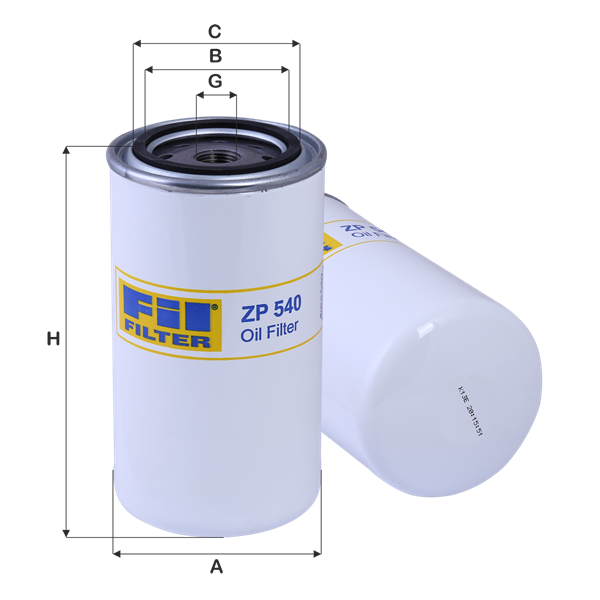 Filtru ulei ZP 540 FIL FILTER
