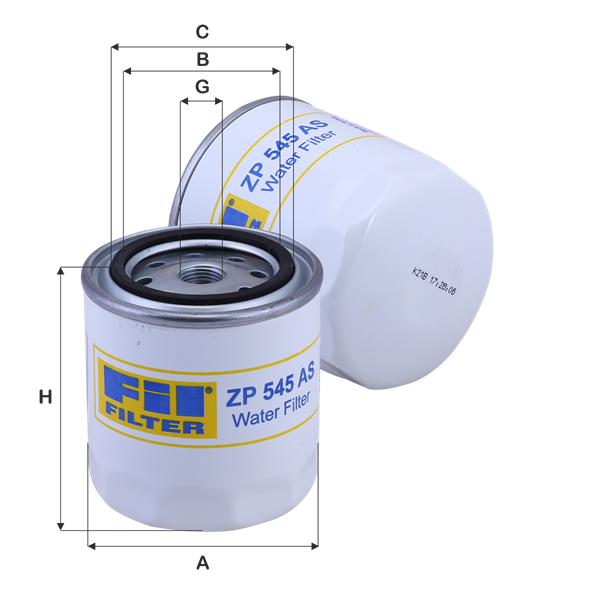 Filtru agent frigorific ZP 545 AS FIL FILTER