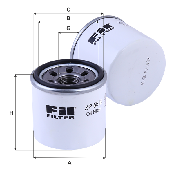 Filtru ulei ZP 55 B FIL FILTER