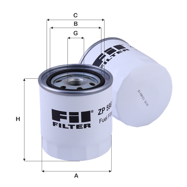 Filtru combustibil ZP 598 F FIL FILTER