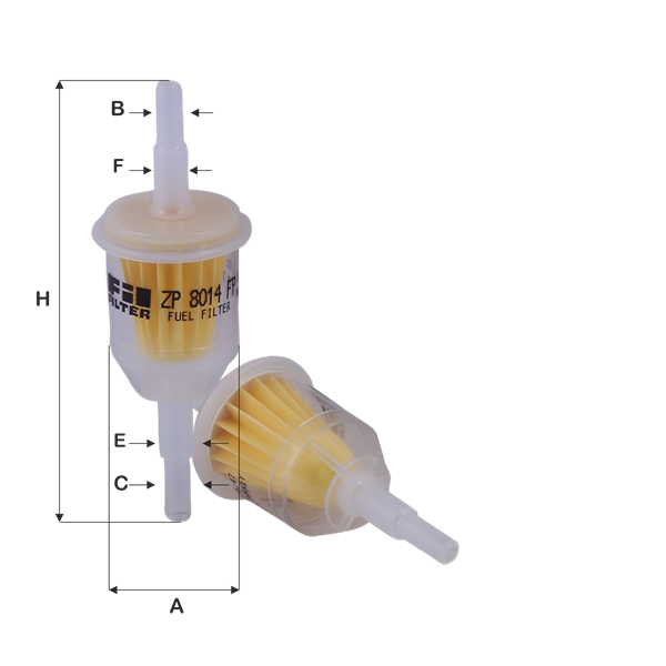 Filtru combustibil ZP 8014 FP FIL FILTER