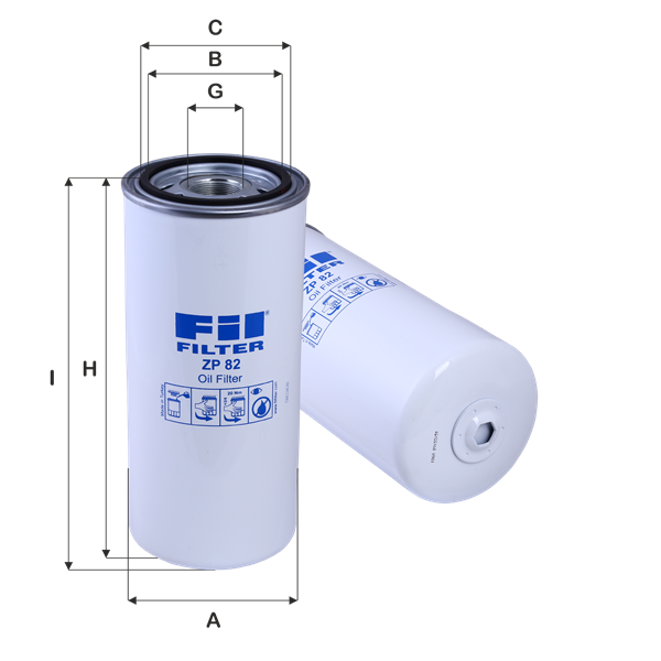 Filtru ulei ZP 82 FIL FILTER