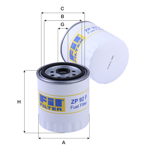 Filtru combustibil ZP 92 F FIL FILTER
