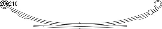 Pachet arc cu foi 10.200.210.00 CS Germany