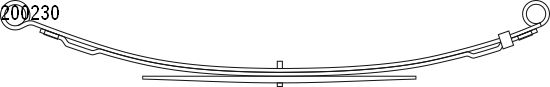 Pachet arc cu foi 10.200.230.00 CS Germany